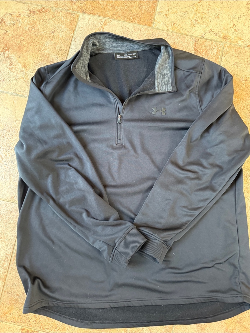 Under Armour Black Men's Quarter-Zip Performance Jacket